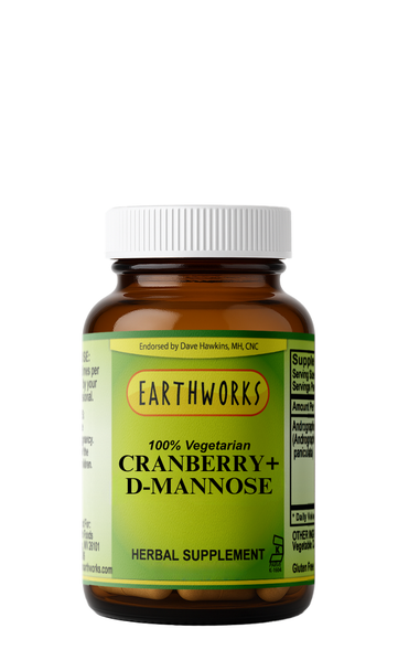 Earthworks Cranberry + D-Mannose