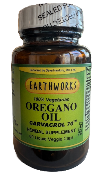Oregano Oil Caps 60 Ea by Dave Hawkins' EarthWorks