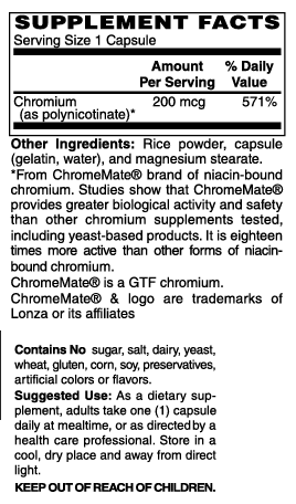 Nutritional Facts