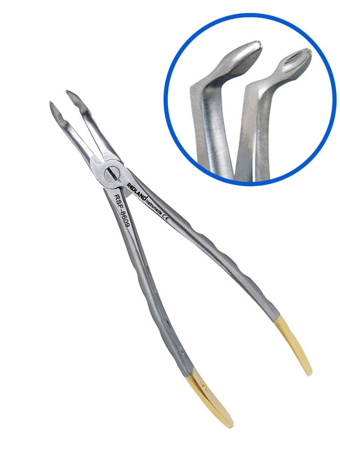 REDLAND F16 Dental Extraction Forceps Modify (Upper Root) (Gold Line) RSF-8609-G