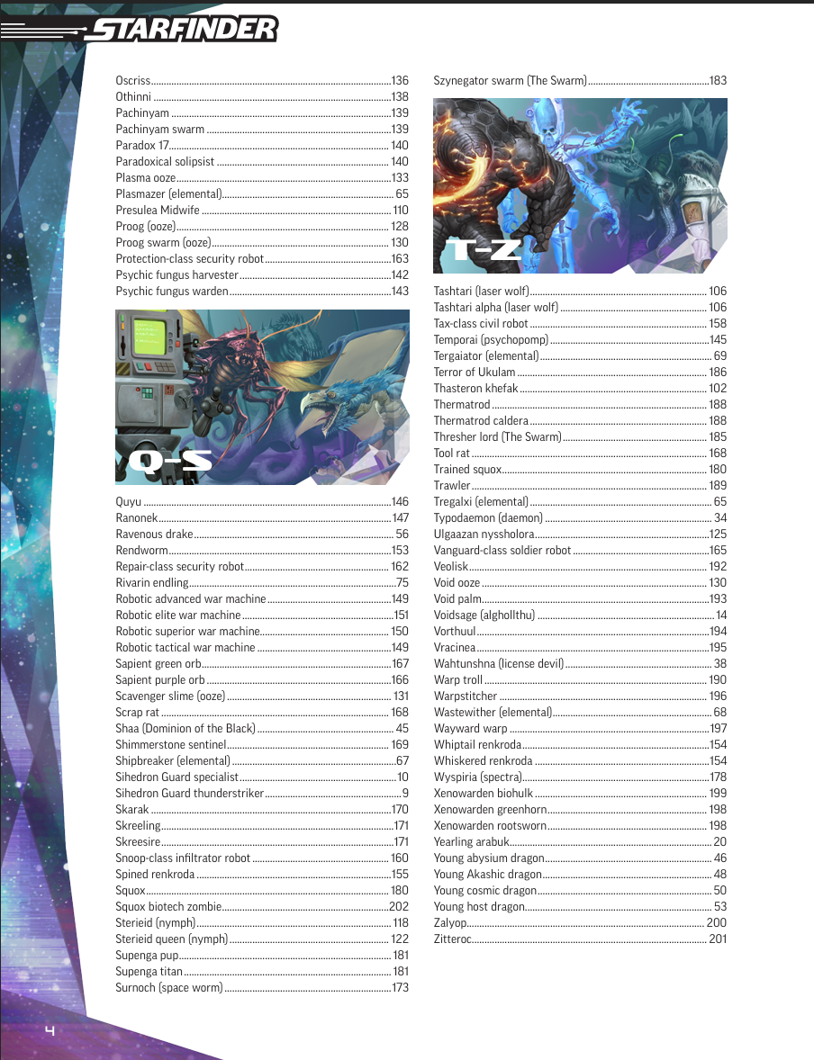 Starfinder Alien Core
