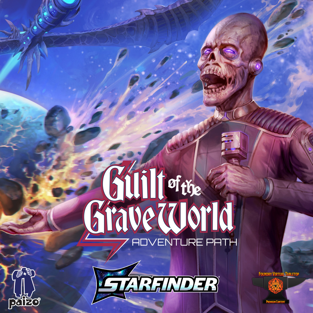 Starfinder Adventure: Guilt of the Grave World (Foundry VTT)
