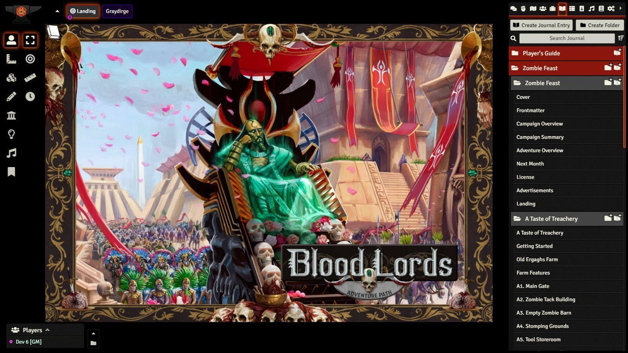 Pathfinder Adventure Path #181: Zombie Feast (Blood Lords 1 of 6
