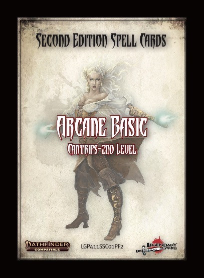 Second Edition Spell Cards Arcane Basic PDF