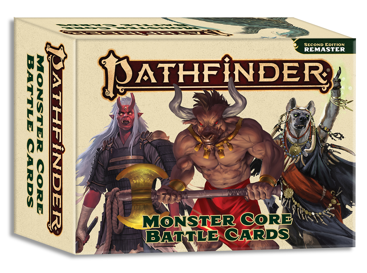 Pathfinder Monster Core Battle Cards