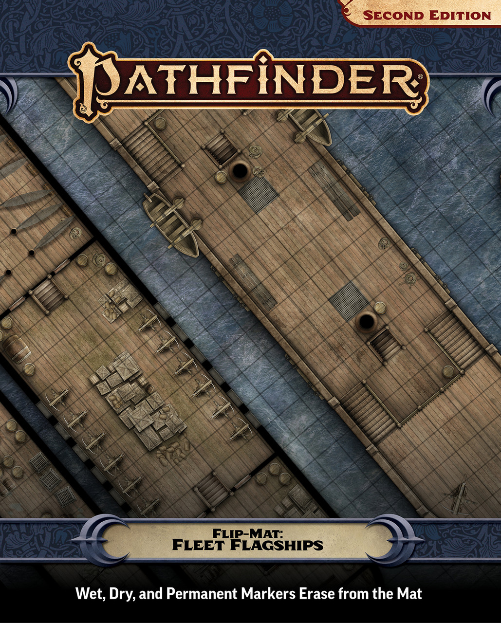 Pathfinder Flip-Mat: Fleet Flagship - Paizo Publishing