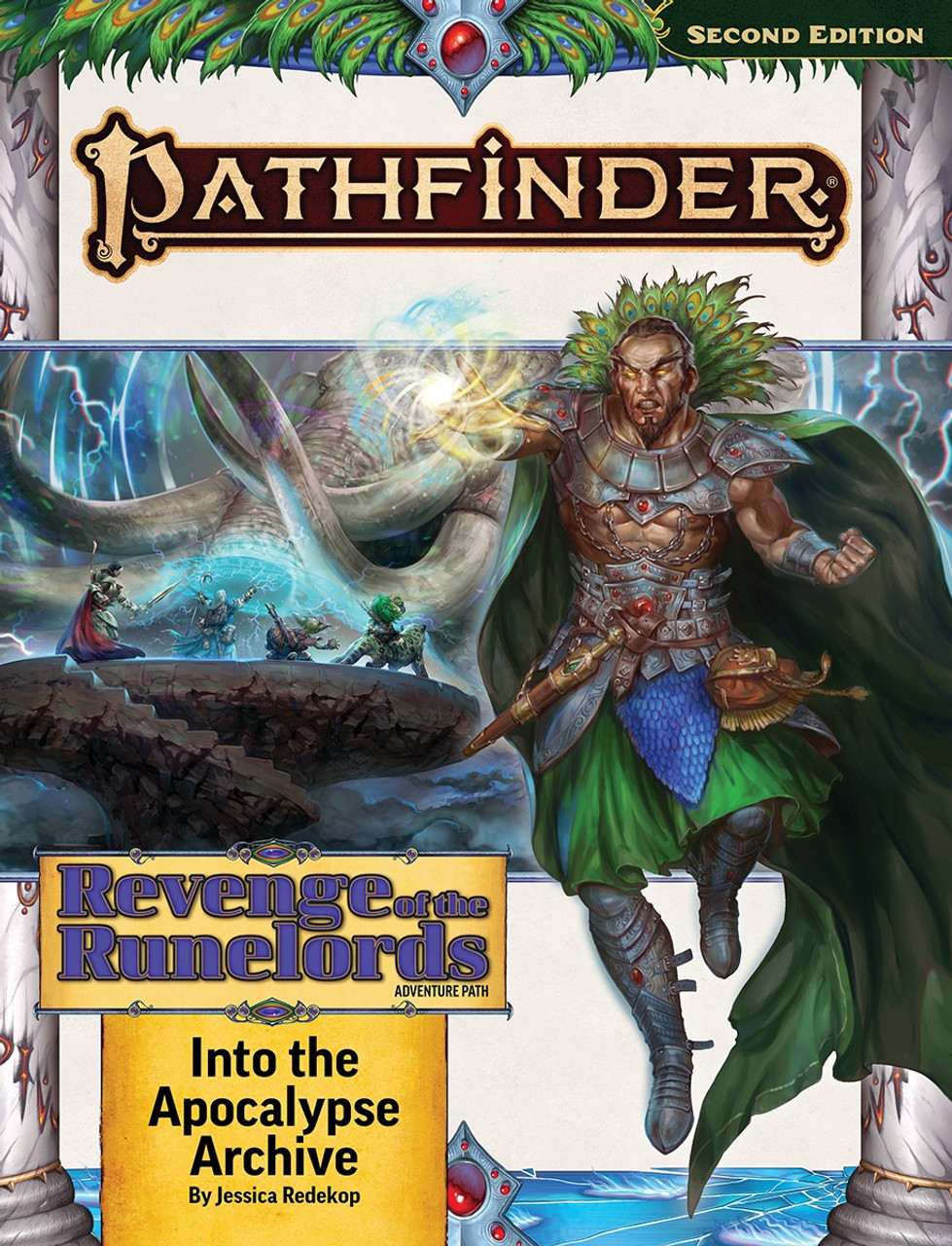 Pathfinder Adventure Path 221: Into the Apocalypse Archive Revenge of the Runelords 3 of 3 -  Paizo Publishing