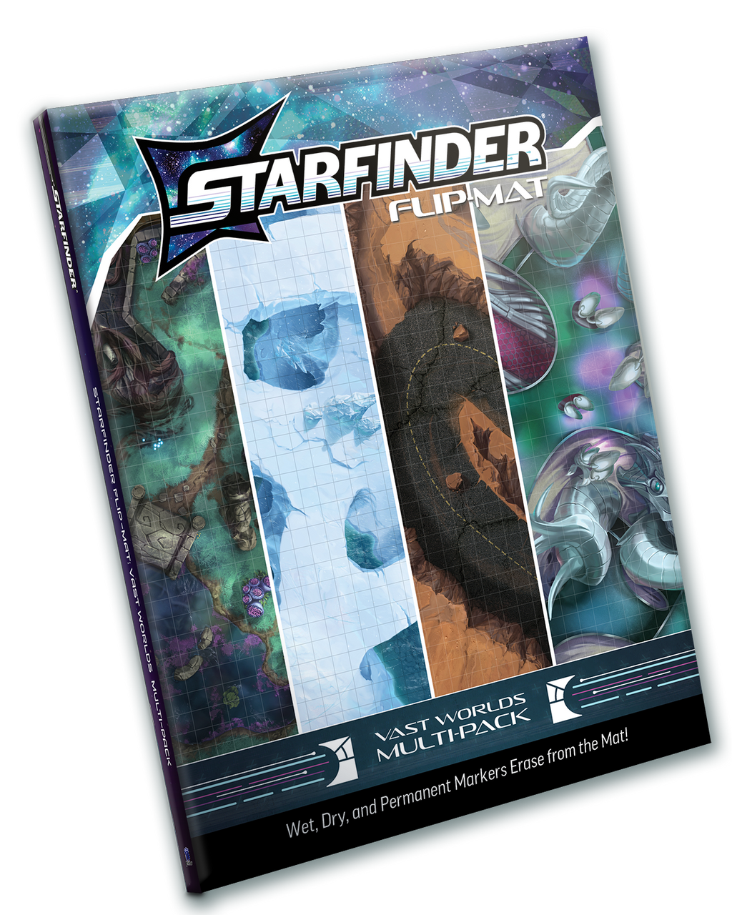 Starfinder Flip-Mat: Vast Worlds Multi-Pack -  Paizo Publishing