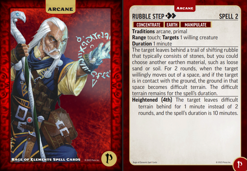 Pathfinder Spell Cards Arcane P2 ENG - Games, Toys & more e.U
