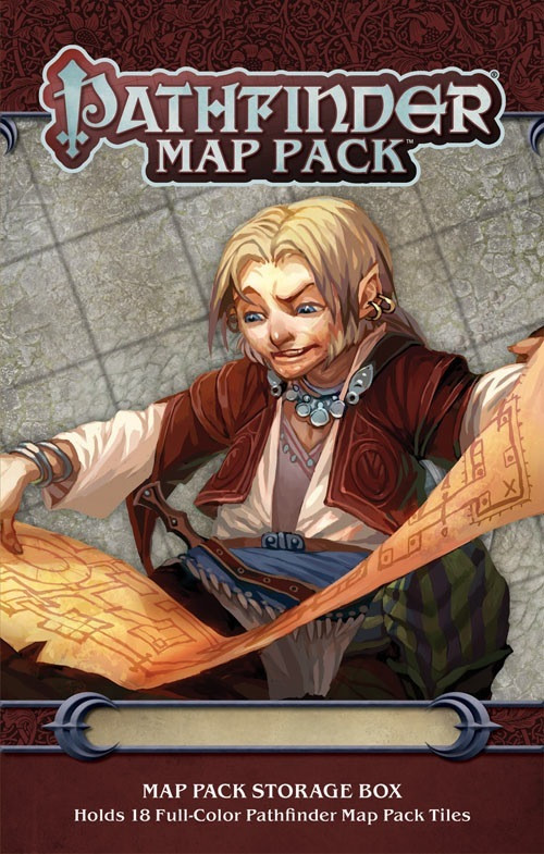 Pathfinder Map Pack Storage Box PZO4000 B 500 