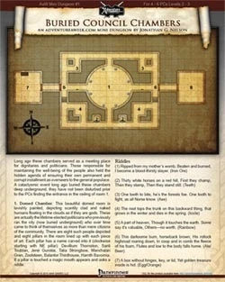 Mini-Dungeon #001: Buried Council Chambers PDF