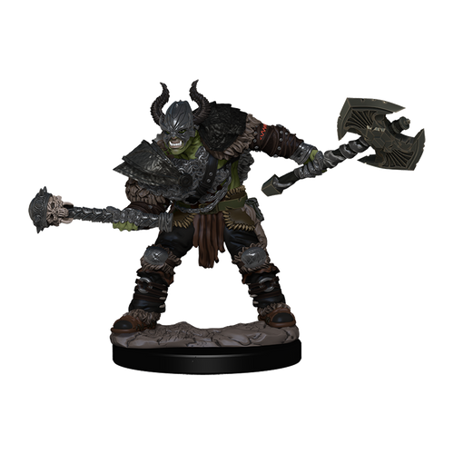 Pathfinder Battles: Premium Painted Figure - Half-Orc Barbarian (Male)
