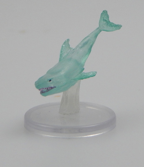 Brine sharks are deadly elementals that roam the endless oceans of the Plane of Water. They often slip into mortal oceans as well, competing with natural predators or even joining schools of flesh and blood sharks. (Side View)