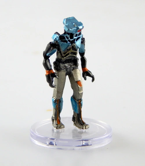 An image of a medium SRO, an intelligent, sentient machine race. (Front View)