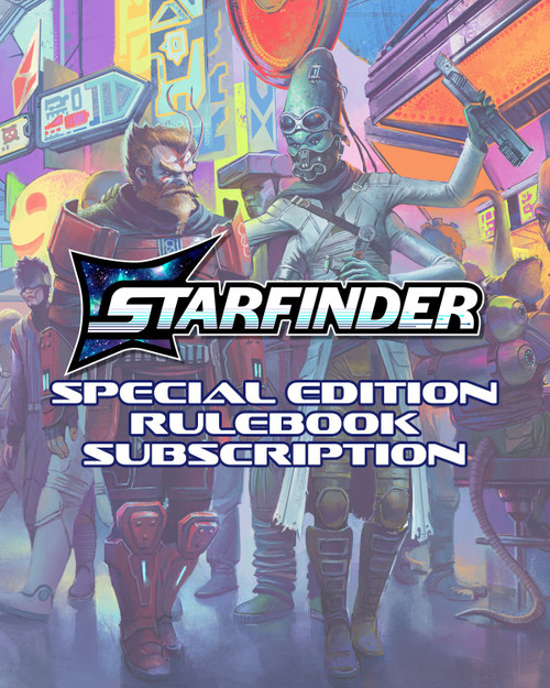 Starfinder Special Edition Rulebook Subscription