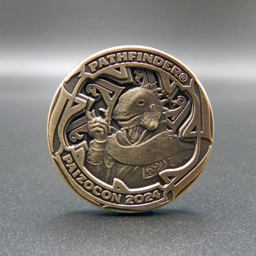 PaizoCon 2024 Hero Point Tokens (Bronze)