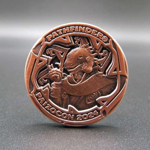 PaizoCon 2024 Hero Point Tokens (Copper)