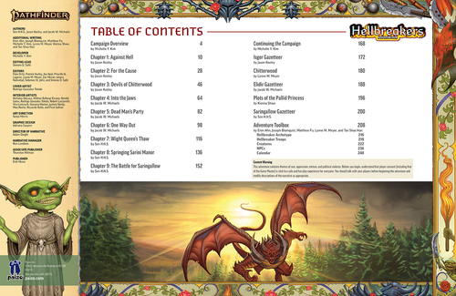 Pathfinder Hellbreakers Adventure Path