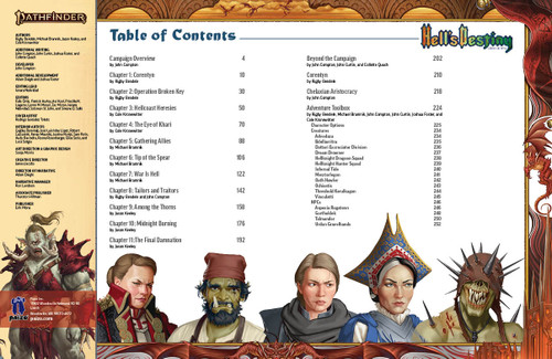 Pathfinder Hell's Destiny Adventure Path