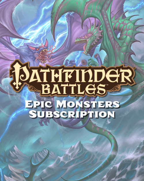 Pathfinder Battles Epic Monsters Subscription