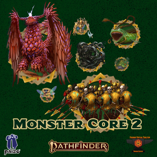 Pathfinder Tokens: Monster Core 2 (Foundry VTT)