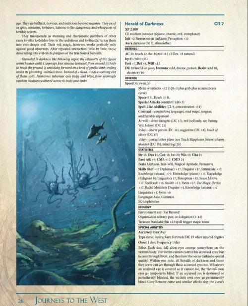 Journeys to the West PDF, underwater scene in the Western Ocean featuring mysterious islands, sunken ship, sea creatures and a sea-king, set against a vast, uncharted waters background, suitable for adventurers and pirates exploration.