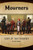 Mourners: Scum of Shatterdown PDF, a fantasy adventure in medieval-inspired style, featuring a group of seven cartoon characters with bold typography on a parchment-colored background. 72 pages, digital format, by [Brand Name], a fantasy RPG sourcebook.