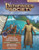 Pathfinder Society #5-08: Protecting the Firelight by Jacob W. Michaels (Pathfinder Society 2e) Year of Unfettered Exploration Levels 5-8; a hawk-like humanoid in off-white robes stands with his hands spread to expose the claws on his fingers, over the scene of a smiling Polynesian-style sea voyager standing on the deck of his ship and gesturing broadly to the lush new island he's just discovered. 