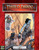 Third Dawn Campaign Setting True20 Version PDF cover, features a fantasy artwork of a blue humanoid and smaller characters on a ship with a red background and gold title, published by Dream Scarred Press, in digital format, PDF.