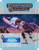 Starfinder Society Scenario #3-11: Into the Veskarium cover shows a foreground image of an animated and running humanoid skeleton wearing tattered ragged clothing and with a cat-like skull; in the background is an image of a humanoid looking up through a telescope at a weird fish-shaped alien being chased through the night sky by a red spaceship in front of a planet surrounded by rings.