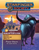 Starfinder Society Scenario #5-07: Planar Bloom cover shows a foreground image of a hairless blue alien creature that looks like an ox with thin legs, droopy lips, and a wide curving set of horns on its head; in the background is an image of a stylized image of humanoid explorers traveling on a rocky planet and approaching a city of towers on the horizon, while several white silhouettes of spaceships streak by in the blue and purple sky above, leaving white streaks of light in the sky as they fly by.