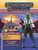 Starfinder Society Scenario #5-16: To Catch A King cover shows a foreground image of a green-skinned humanoid alien with antennas wearing stylish black and white clothing and leather goggles on their face; in the background is an image of a stylized image of humanoid explorers traveling on a rocky planet and approaching a city of towers on the horizon, while several white silhouettes of spaceships streak by in the blue and purple sky above, leaving white streaks of light in the sky as they fly by.