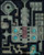 GameMastery Flip-Mat: Dungeon (Original) PDF. A map depicting a series of rooms and narrow hallways in an underground dungeon. In the center is a large chamber with four pools of water.