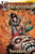 Pathfinder—Origins #1: Valeros (paizo.com Exclusive) shows a female human barbarian standing atop a giant’s head as she stabs into the top of his head with a giant sword, much to the giant’s dismay and anger.