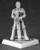 Pathfinder Eagle Knight of Andoren, 28mm white metal miniature figure, unpainted, on plastic slotted base, based on Paizo's Pathfinder campaign setting by Pathfinder.