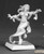 Pathfinder Shazathared Marid. An unpainted mini of an ethereal woman looking like she might be dancing, a scarf draped on her arms.