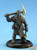 Pathfinder Clegg Zincher. An unpainted mini of a man holding a large pickaxe.