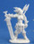 An image of the iconic Pathfinder barbarian, Amiri, standing tall and holding her iconic gigantic sword. (Front View)