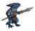 Pathfinder Foam Replica: Life-Sized Kobold (Blue) product photo reveals a realistic, life-sized foam figure of a kobold armed with a crude spear. (Left Side View)