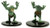 Pathfinder Battles Heroes & Monsters Troll, large green creature with raised arms, brown shorts, on black base, fantasy tabletop miniature, prepainted, Pathfinder RPG compatible miniatures, Paizo Publishing collaboration, fantasy gaming piece, tabletop figurine.