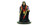 An image of a cultist of Lamashtu, Mother of Monsters, wearing long hooded black robes. (Front View)