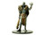 An image of a lithe, regal stone giant in a fur mantle. One hand holds a massive club while the other holds up a boulder. (Front View)