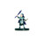 An image of a gnome mad prophet in shining armor. (Front View)
