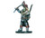 An image of a dragon smiter, a paladin, in mask and heavy armor and carrying an uncomfortable volume of weaponry. (Front View)