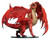 Pathfinder Battles: Dungeons Deep Gargantuan Red Dragon PR
