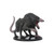 Pathfinder Battles miniatures: Kirrix figurine, large base, Pathfinder brand, featuring gray and pink, large creature with sharp teeth and red eyes, on black base, part of Golarion world campaign.