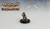 An image of a halfling rogue in rustic attire and a wide brimmed hat, dagger in hand and crossbow at the side. (Front View)
