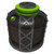 An image of a cargo barrel, green top. (Front View)