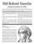 Old-School Gazette #8, 5-page black and white PDF supplement, featuring martial men Zaram the Lion and Galandro Redgwick, tricks, traps, and game details, released in 2006.