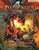 Pathfinder Second Edition Core Rulebook, by Logan Bonner, Jason Bulmahn, Stephen Radney-MacFarland, and Mark Seifter. Three adventurers face a ferocious red dragon in an exciting dungeon battle.